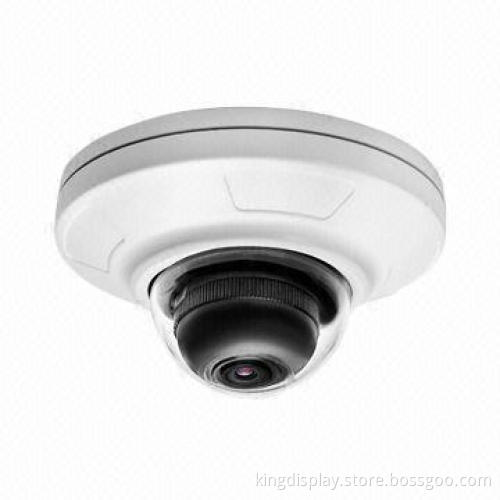 IP Security Cameras, HD Mini Network Dome, CMOS, H.264, 1.3MP, 720P with POE